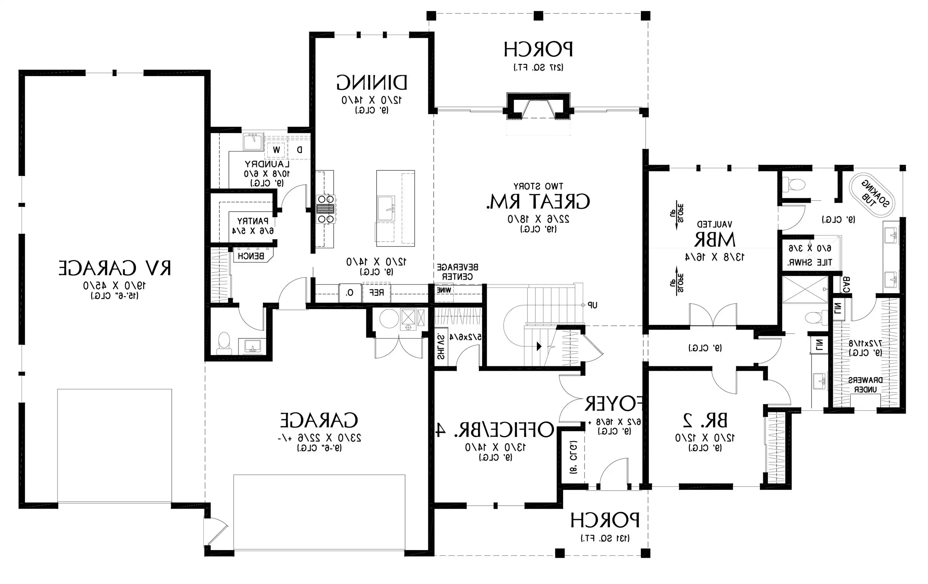 Reversed 1st Floor