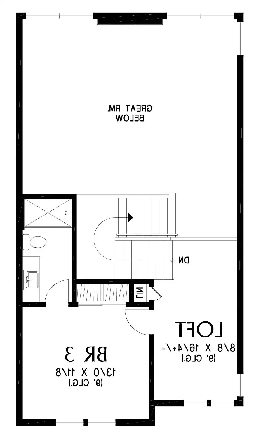 Reversed 2nd Floor