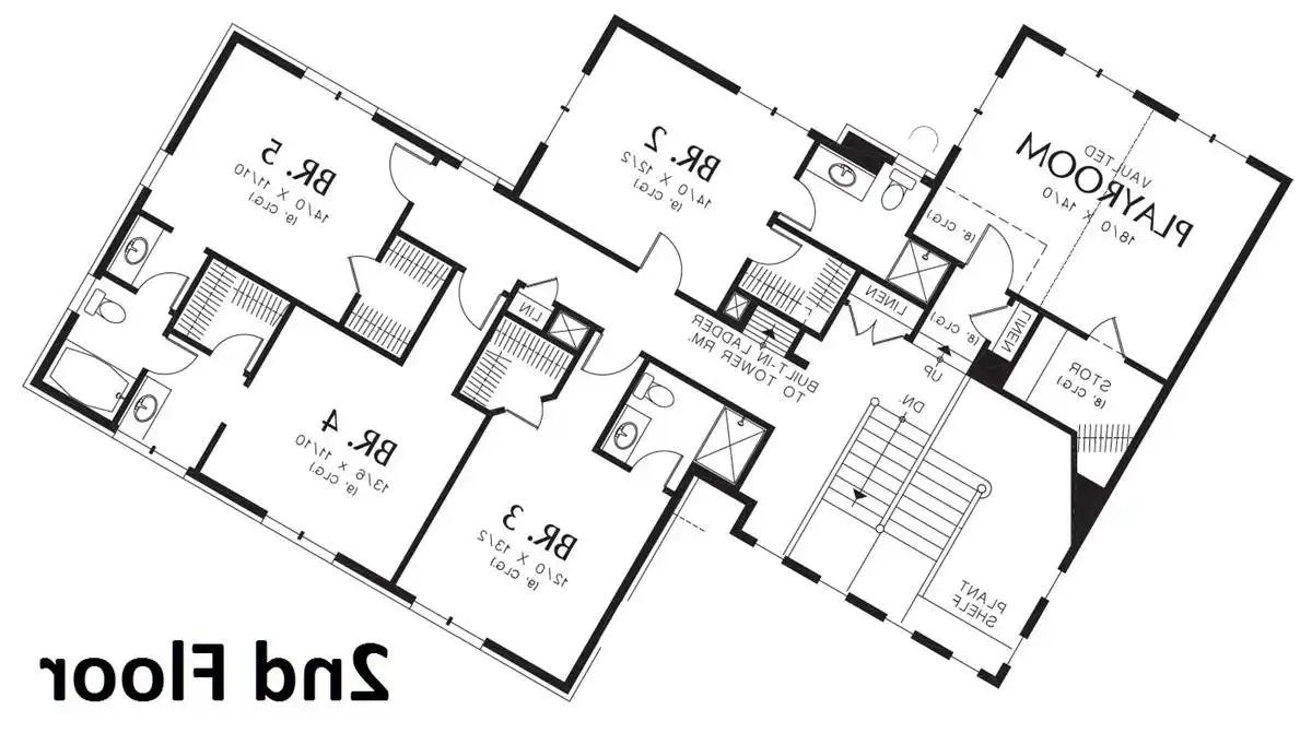 2nd Floor Plan