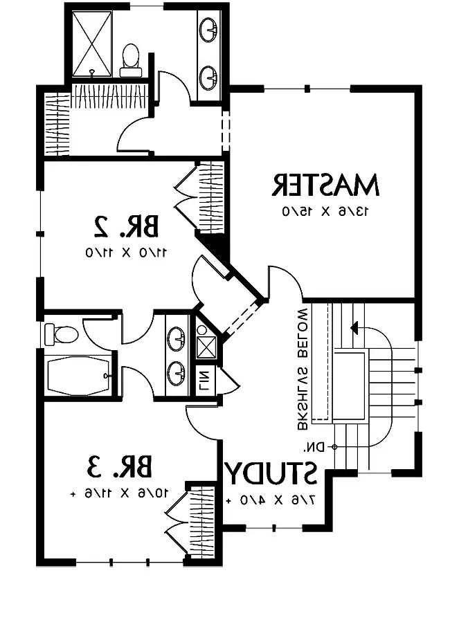 Upper Floor Plan