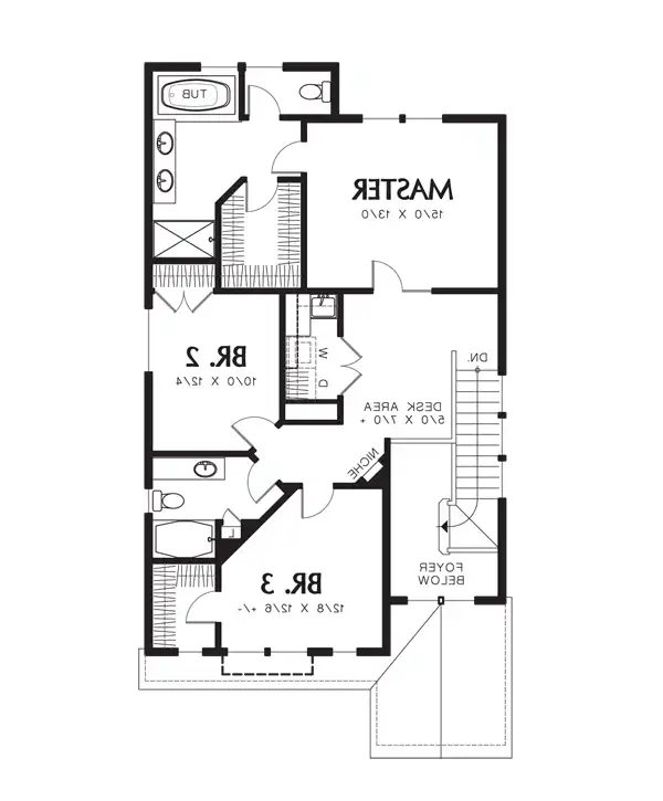 Upper Floor Plan