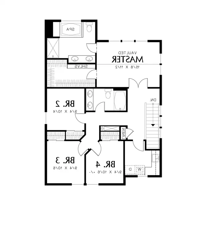 Upper Floor Plan
