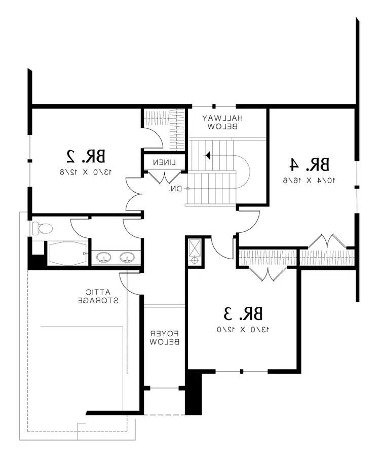 Upper Floor Plan