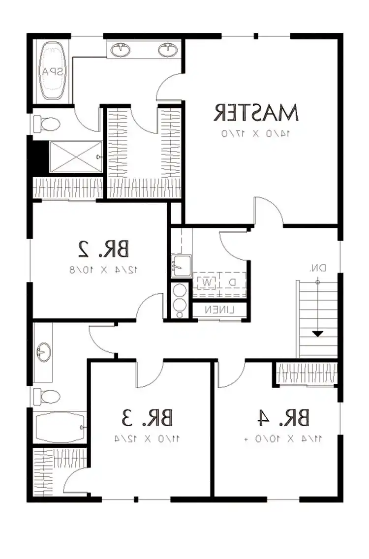 Upper Floor Plan