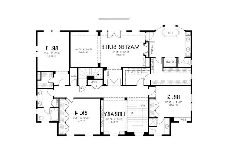 Upper Floor Plan