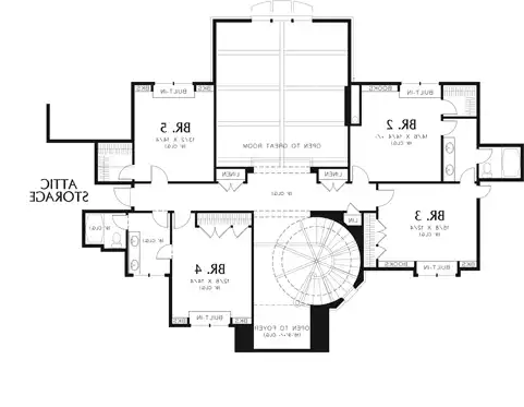 Upper Floor Plan