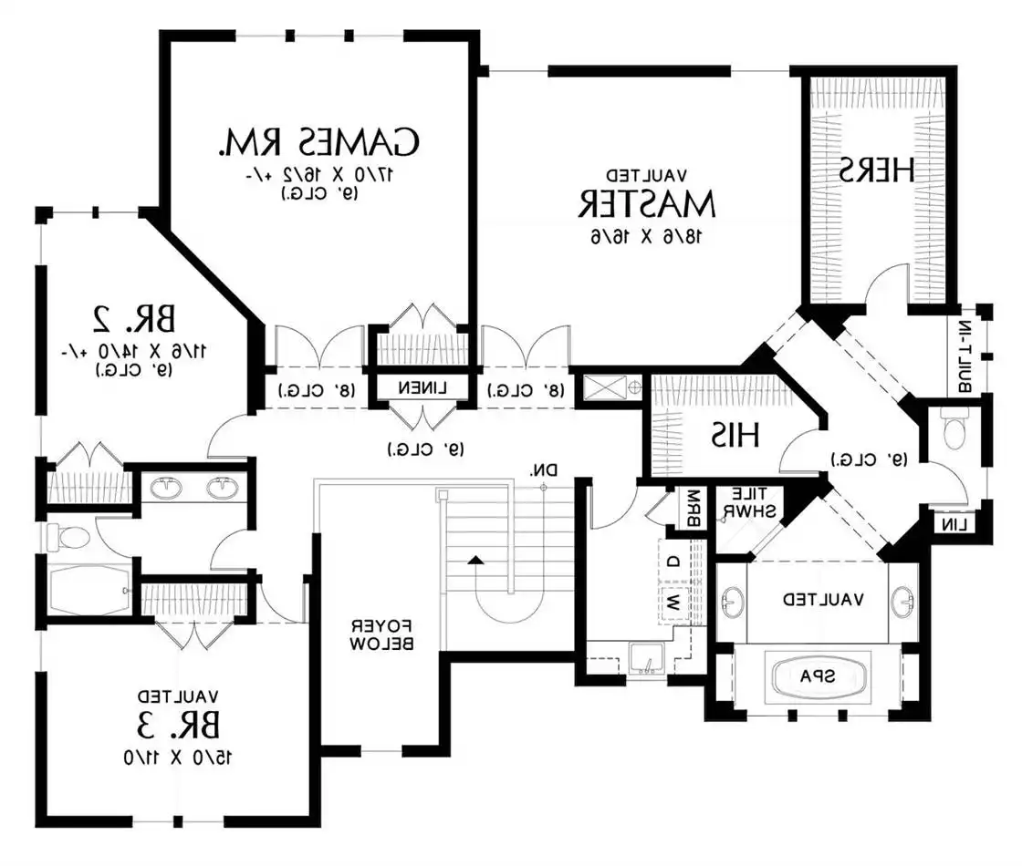 Upper Floor Plan