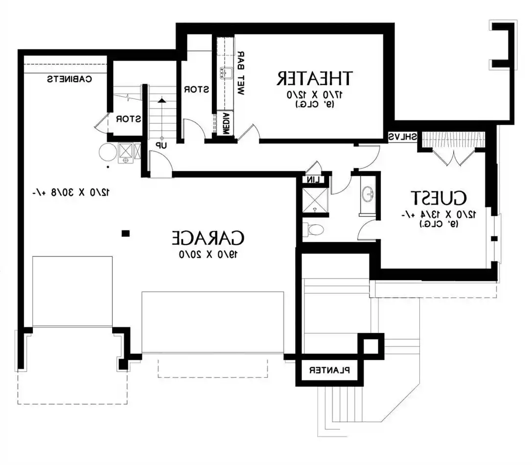 Lower Floor Plan