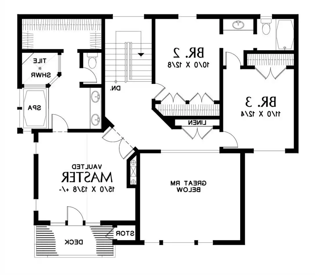 Upper Floor Plan