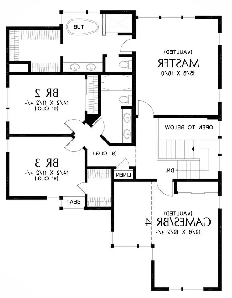 Upper Floor Plan