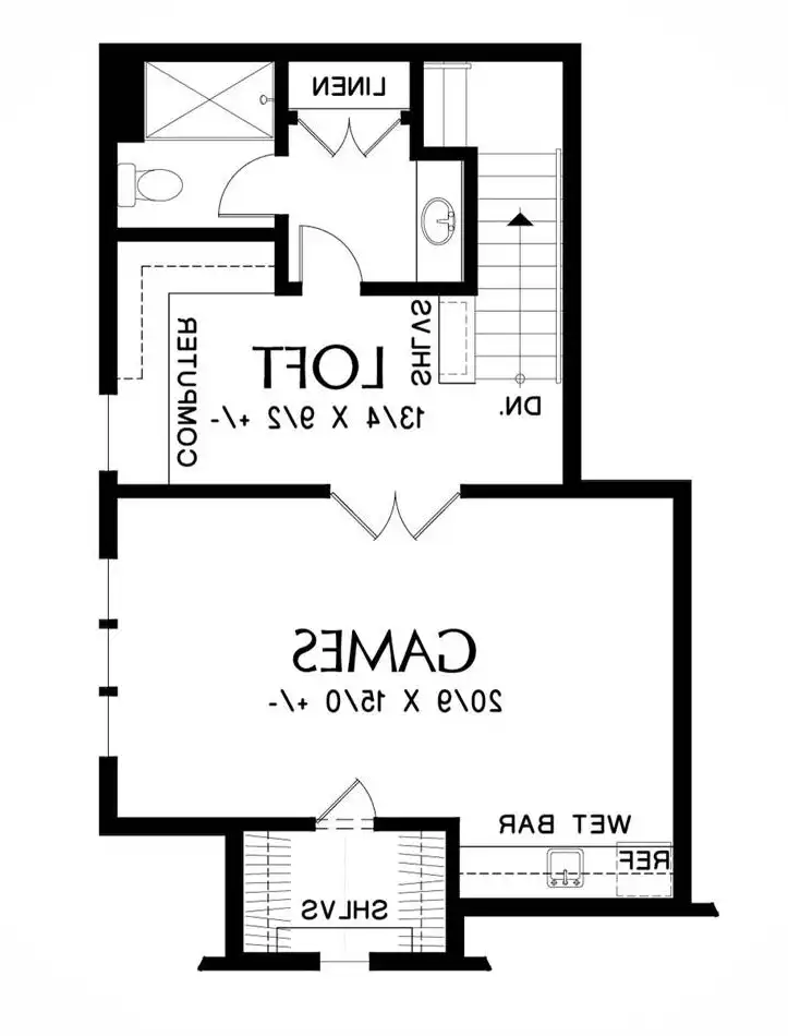 Upper Floor Plan