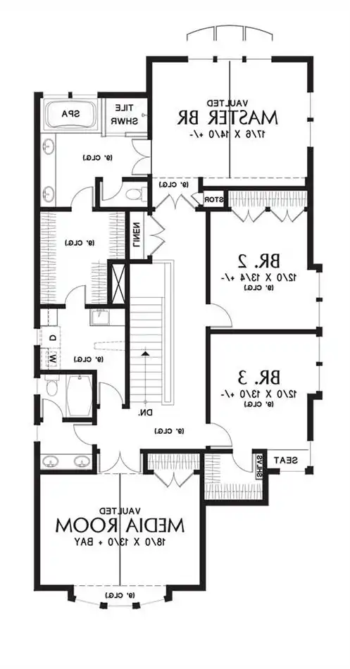 Upper Floor Plan