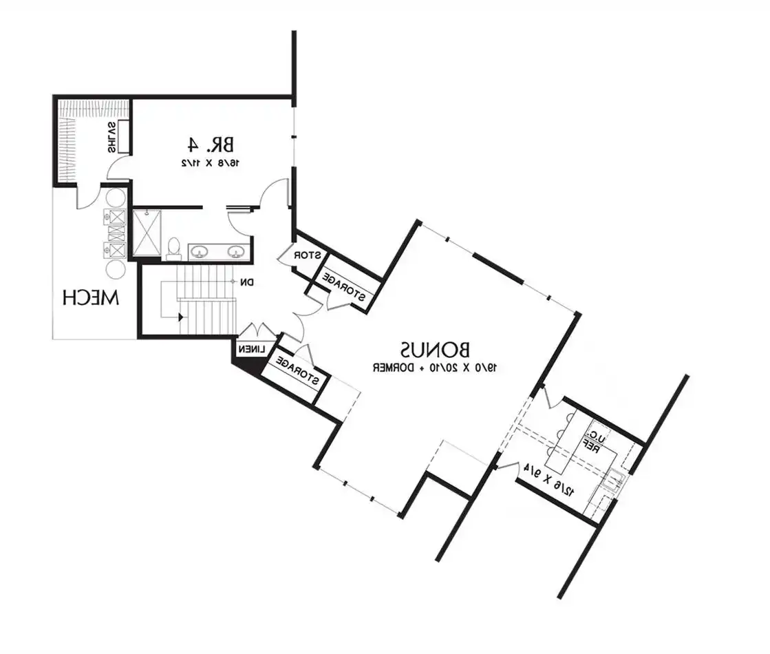 Upper Floor Plan