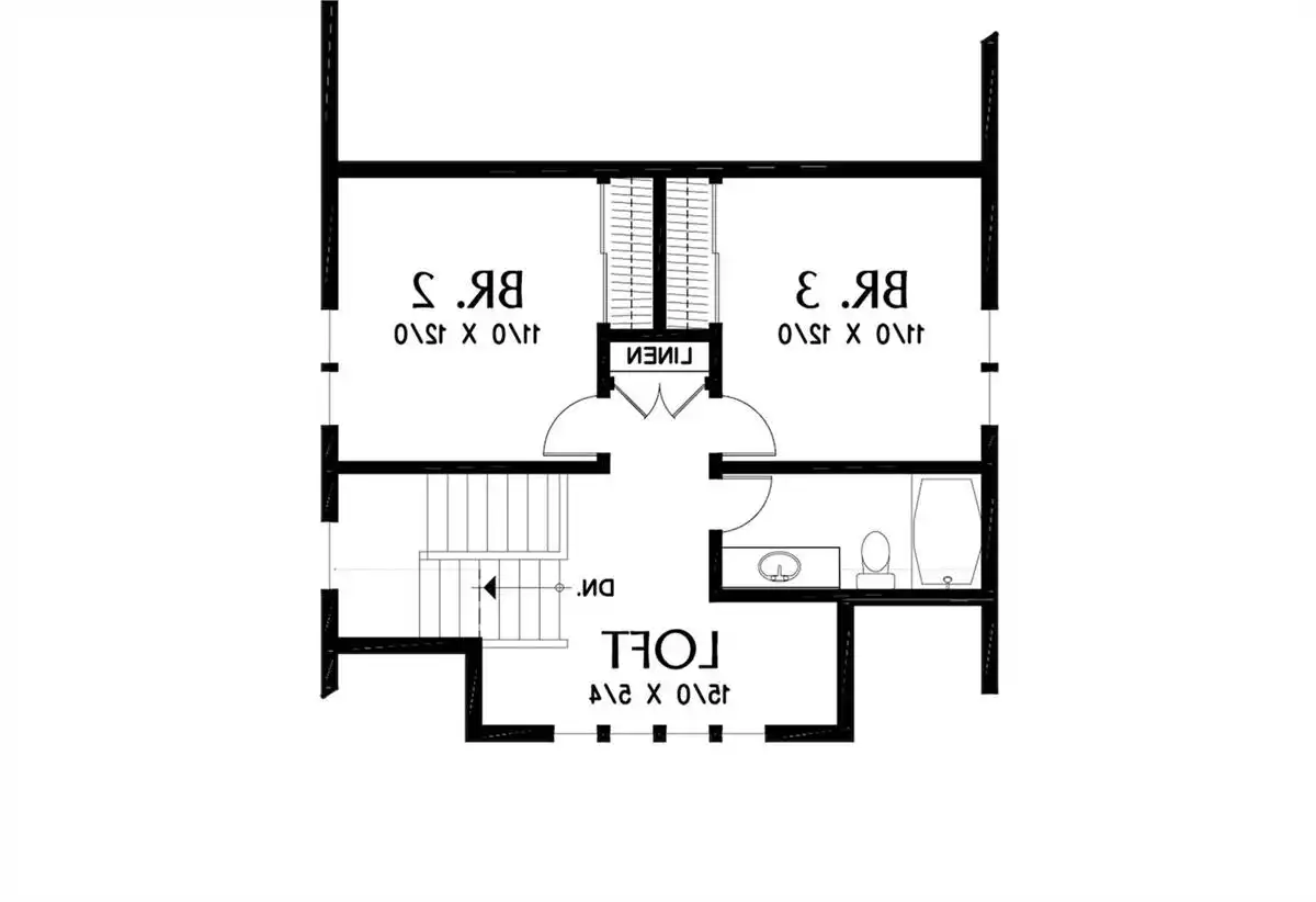 Upper Floor Plan
