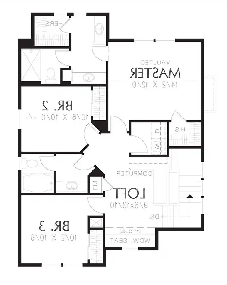Upper Floor Plan