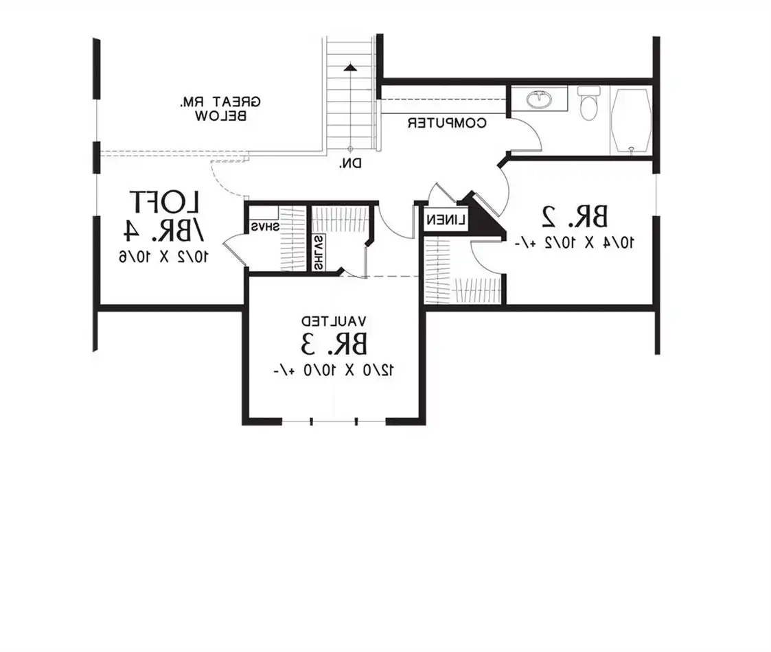 Upper Floor Plan