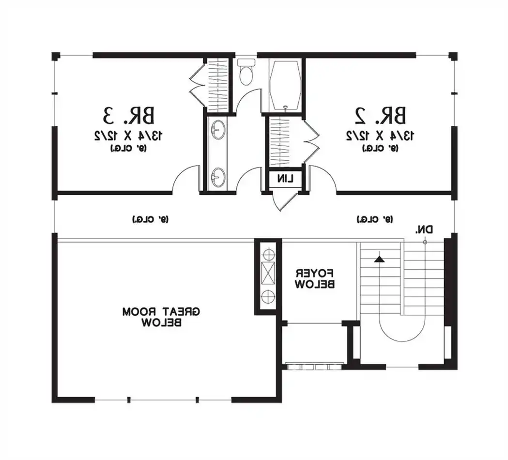 Upper Floor Plan