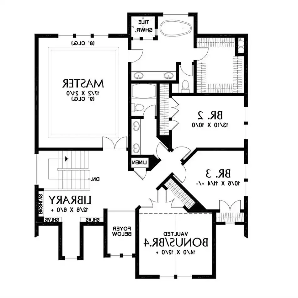 Upper Floor Plan