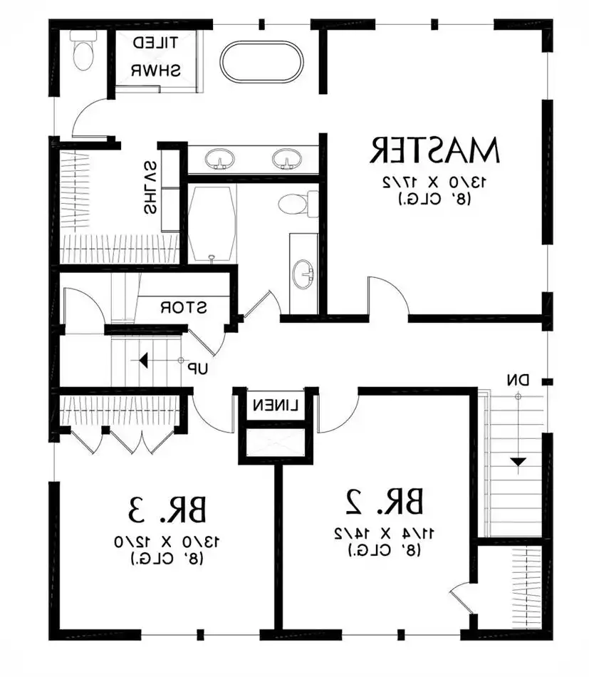 Upper Floor Plan