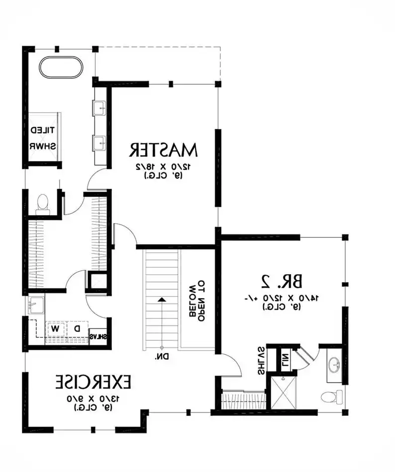 Upper Floor Plan
