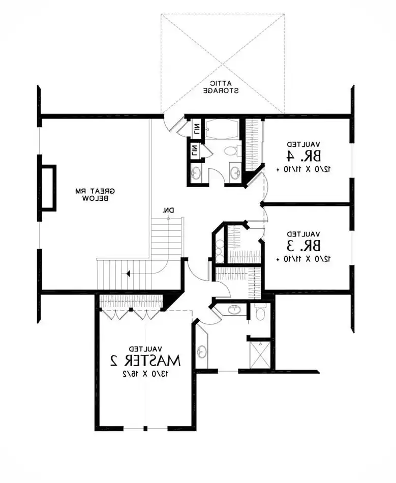 Upper Floor Plan