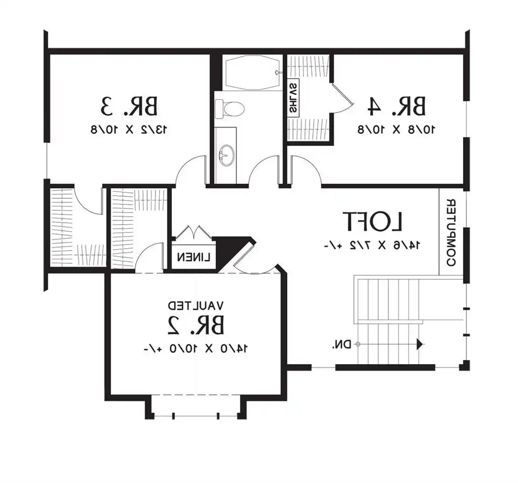 Upper Floor Plan