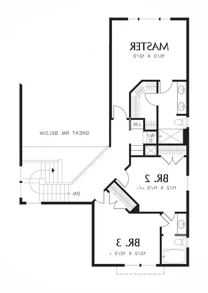 Upper Floor Plan