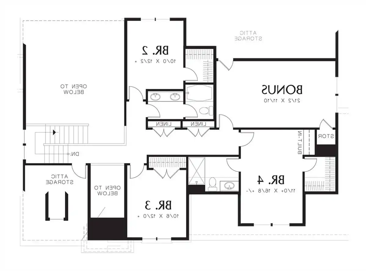 Upper Floor Plan