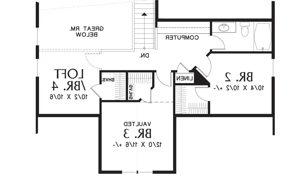 2nd Floor Plan