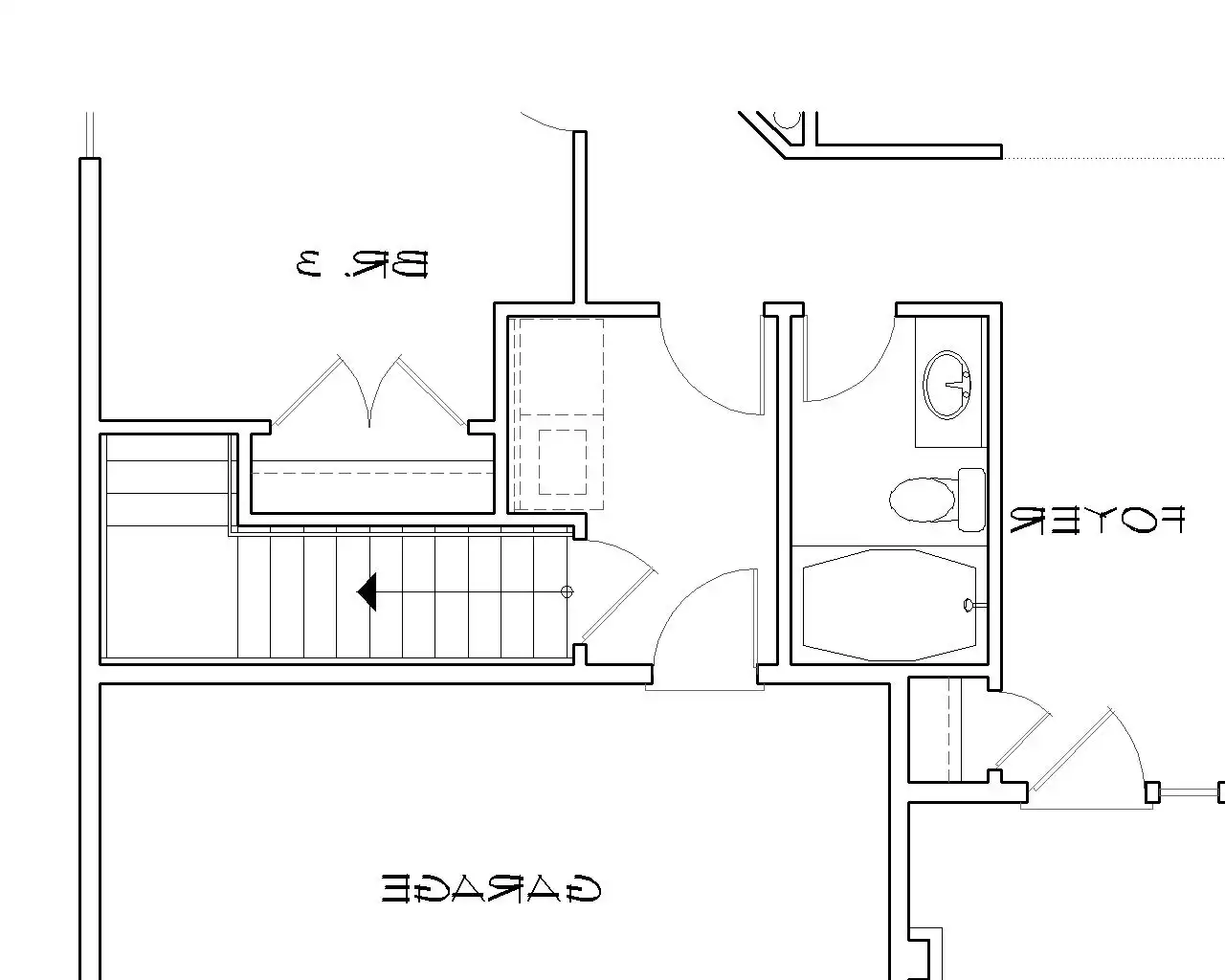 Basement Stair Location