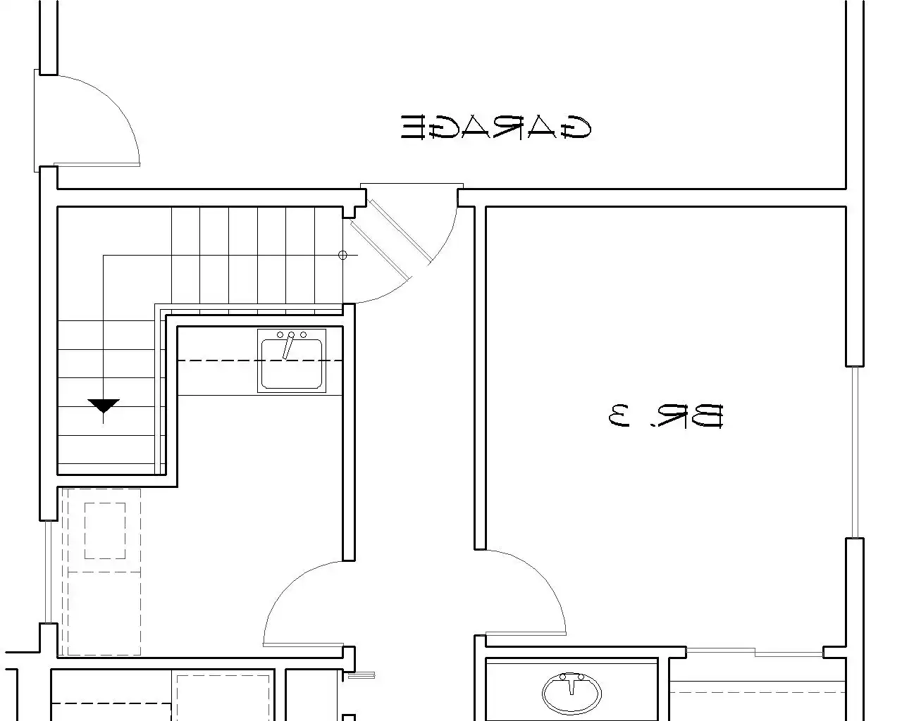 Basement Stair Location