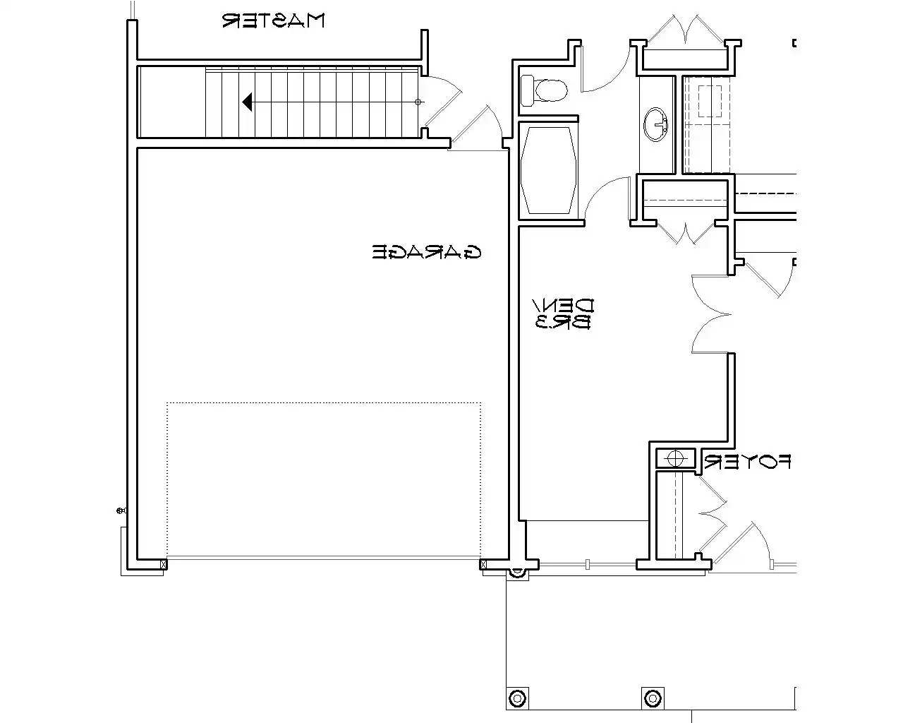 Basement Stair Location