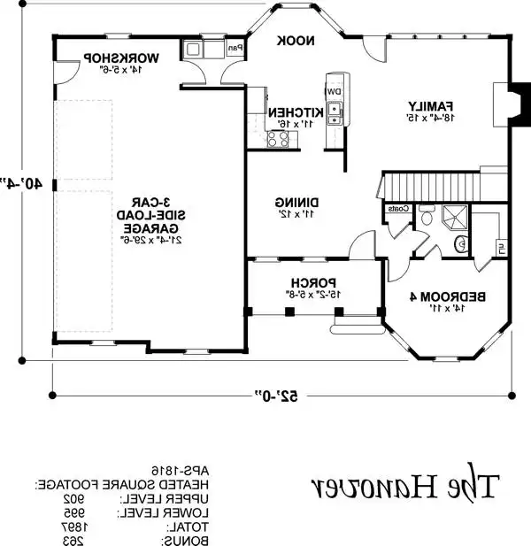 Lower Floorplan