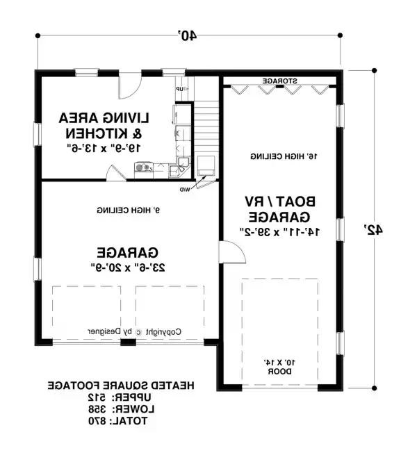 Lower Level Floorplan