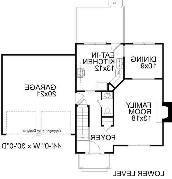 Lower Level Floorplan
