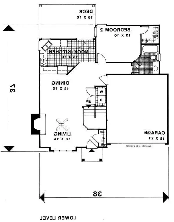 Lower Level Floorplan