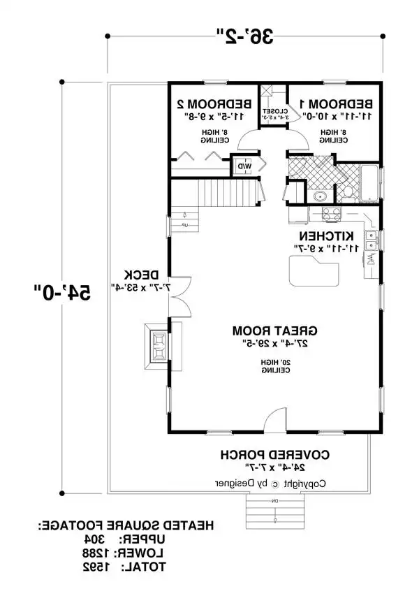 Lower Level Floorplan