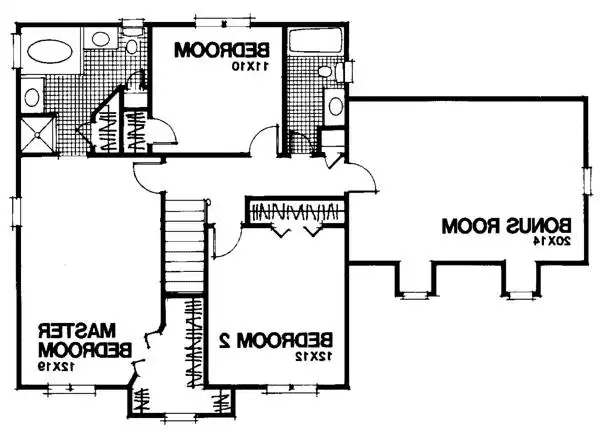 Upper Level Floorplan