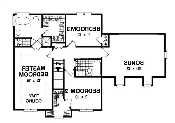 Upper Level Floorplan