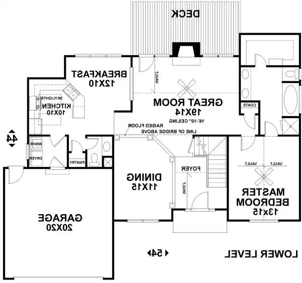 Lower Level Floorplan