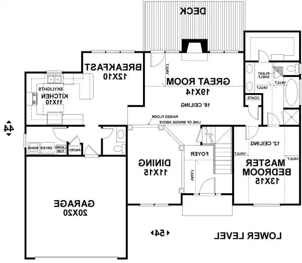 Lower Level Floorplan