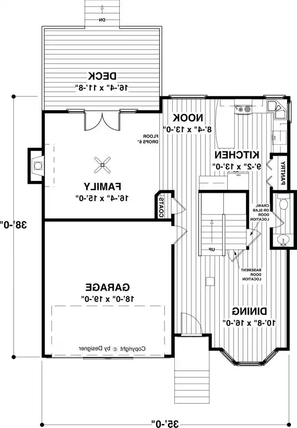 Lower Level Floorplan