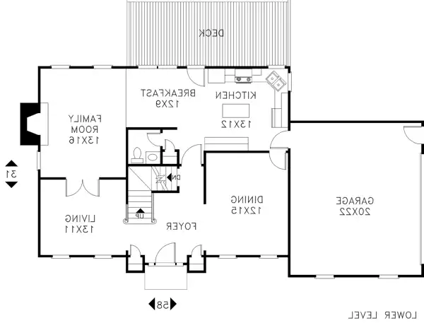 Lower Level Floorplan