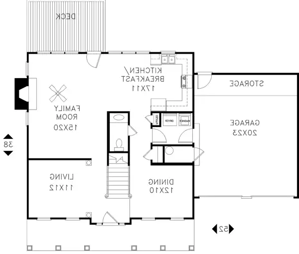 Lower Level Floorplan