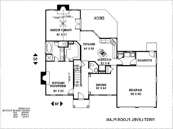 Lower Level Floorplan