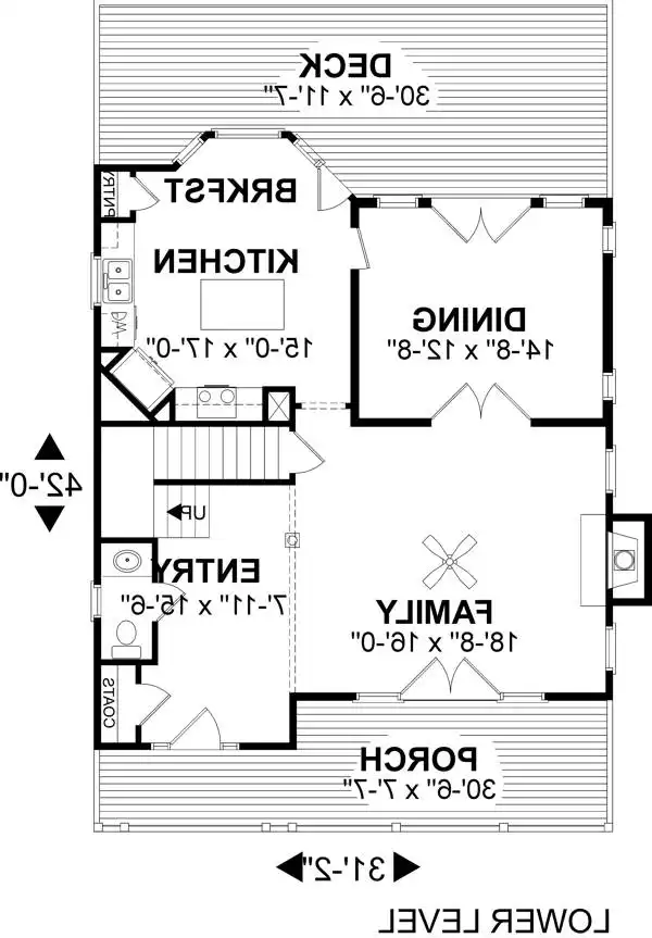 Lower Level Floorplan