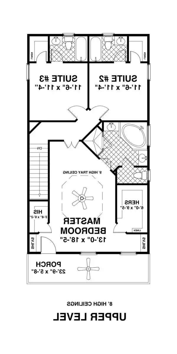 Upper Level Floorplan