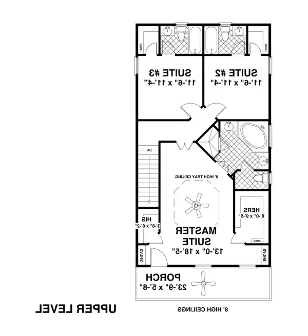 Upper Level Floorplan
