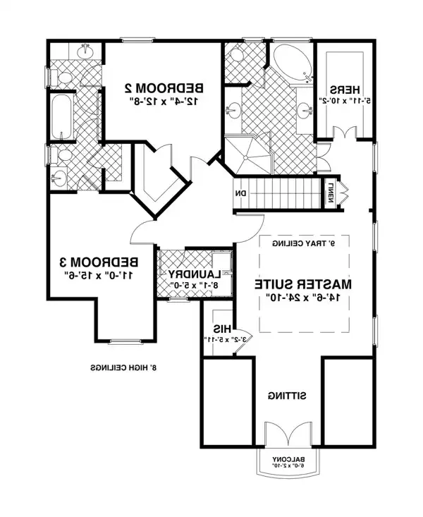 Upper Level Floorplan
