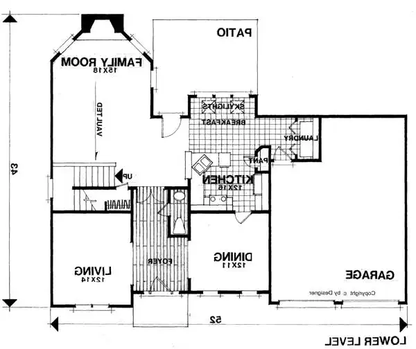 Lower Level Floorplan